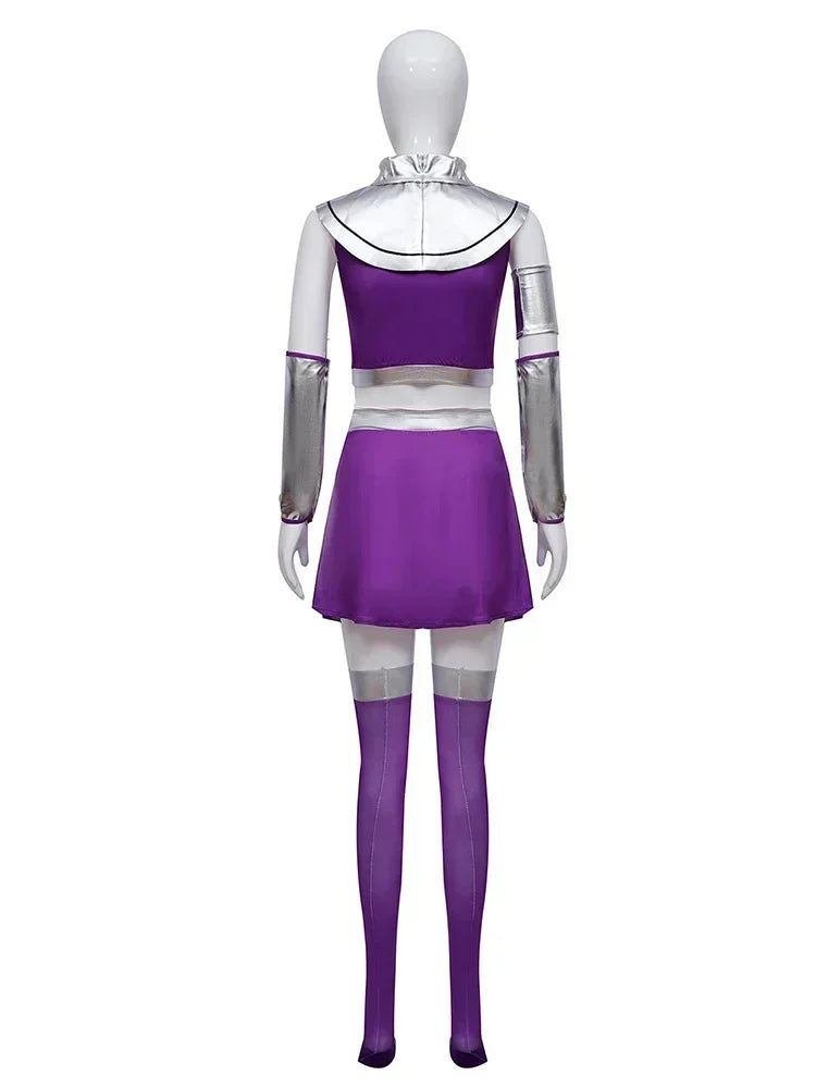 Starfire Cosplay Costume Set