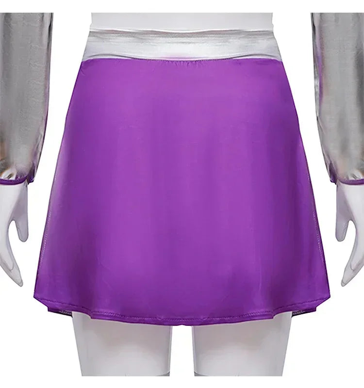 Starfire Cosplay Costume Set