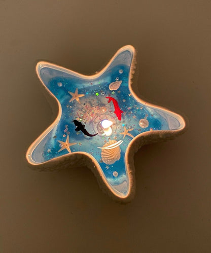 Starfish Shell Candle