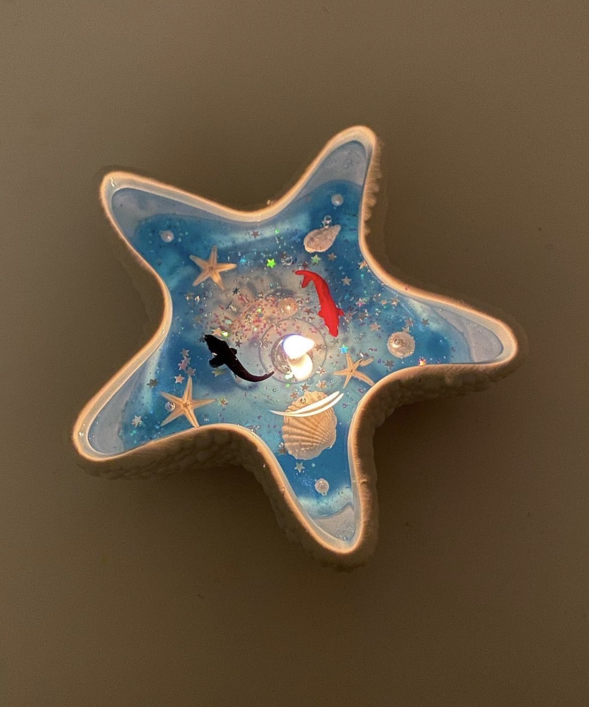 Starfish Shell Candle
