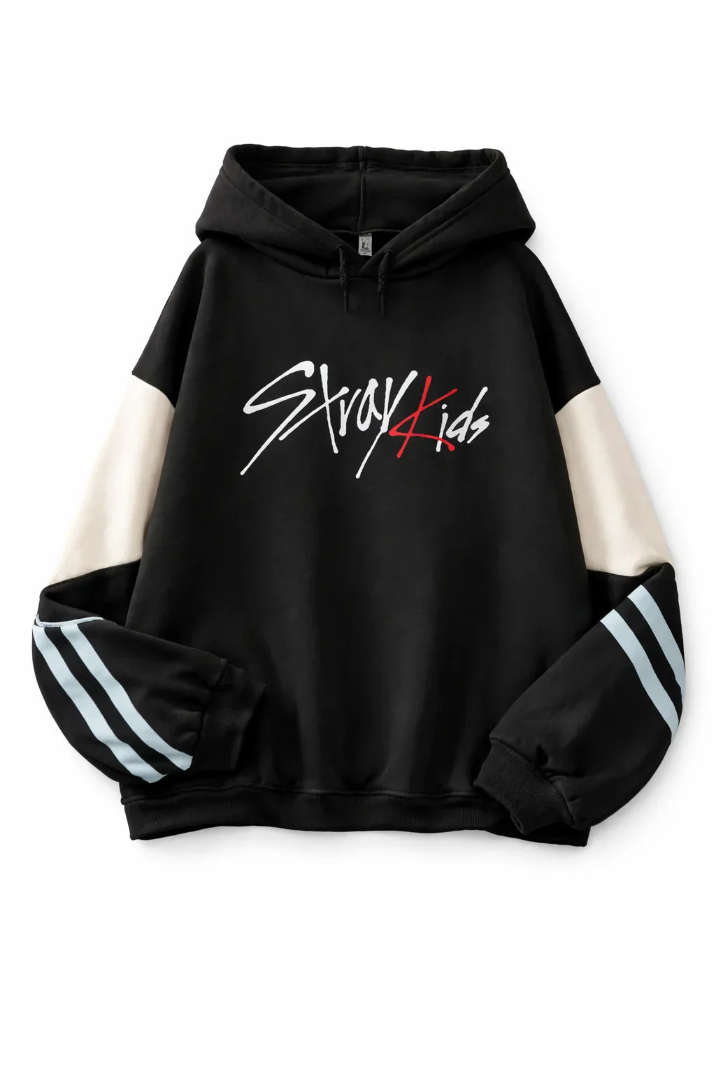 "Stray Kids" Patchwork Hoodie