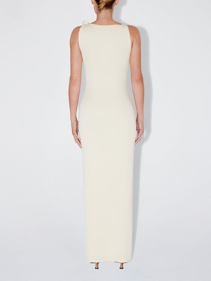 Stretch Knotted Maxi Dress
