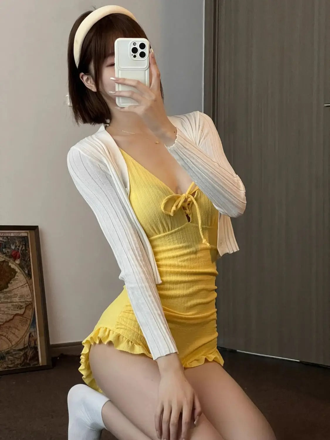 Sunbeam Ruffle One-Piece Swimsuit