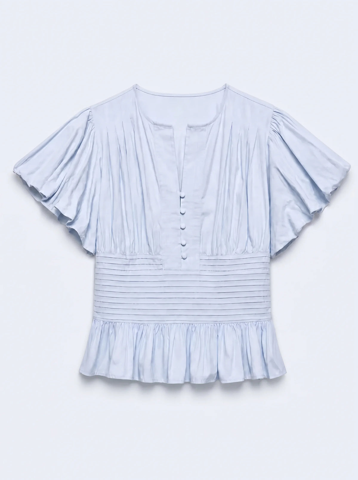 Suzy Mae Peplum Blouse