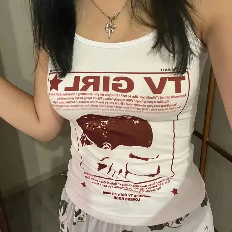 TV Girl Tank Top