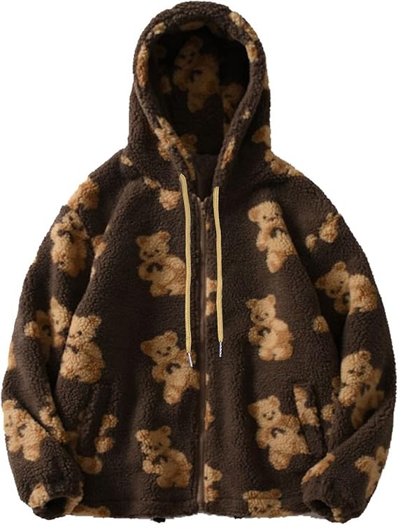 Teddy Bear Plush Hoodie