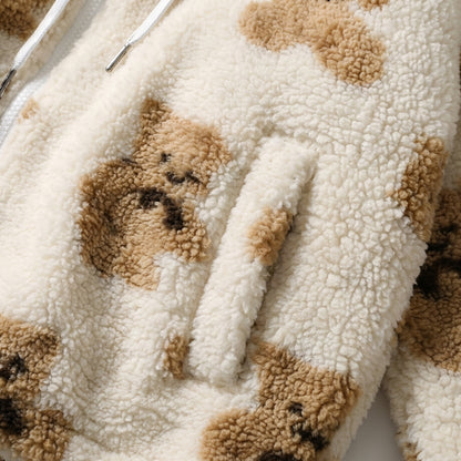 Teddy Bear Plush Hoodie
