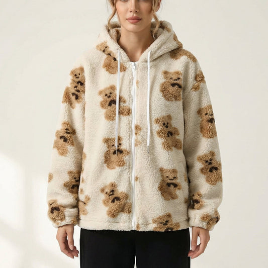 Teddy Bear Plush Hoodie