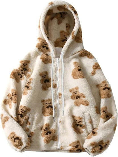 Teddy Bear Plush Hoodie