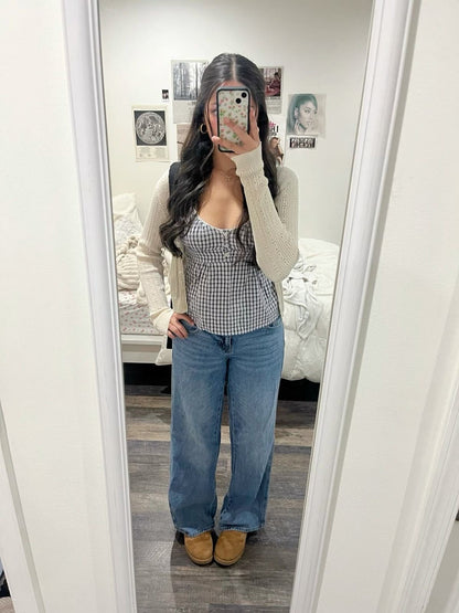 Tiffany Gingham Cami Top