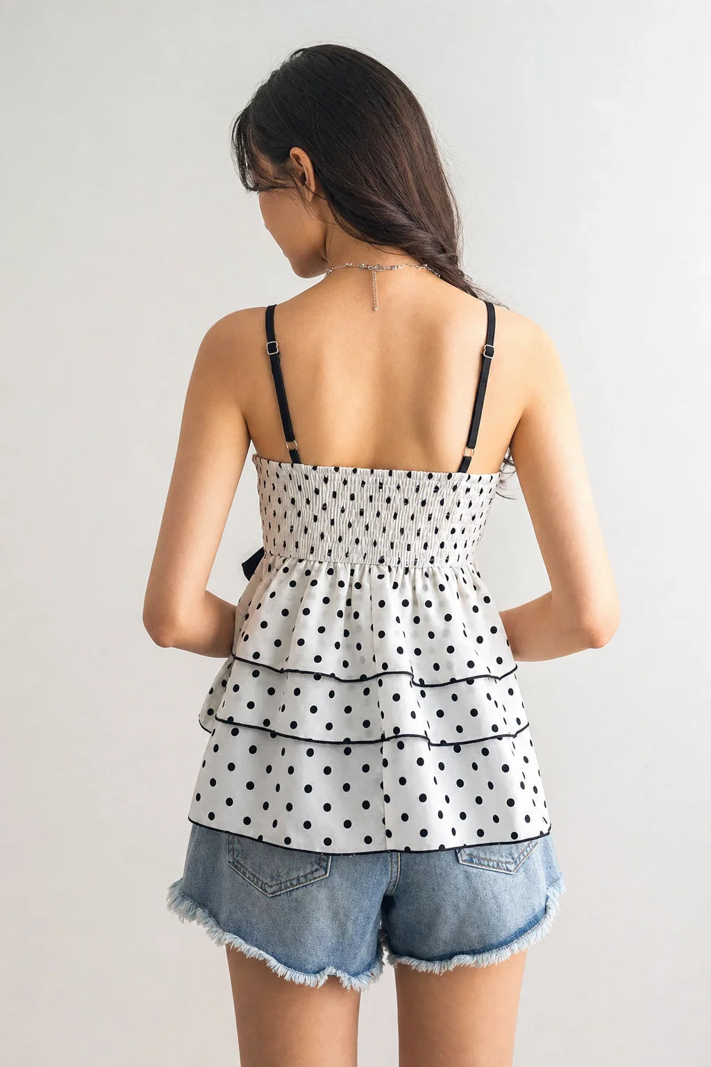 Valerie Polka-Dot Cami Top