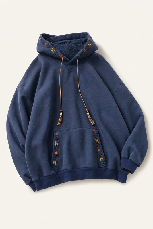 Vivienne Bohemian Embroidered Hoodie
