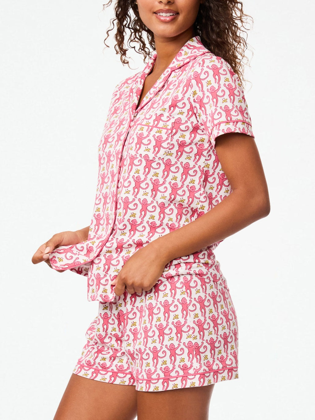 Monkey Polo Pajama Set