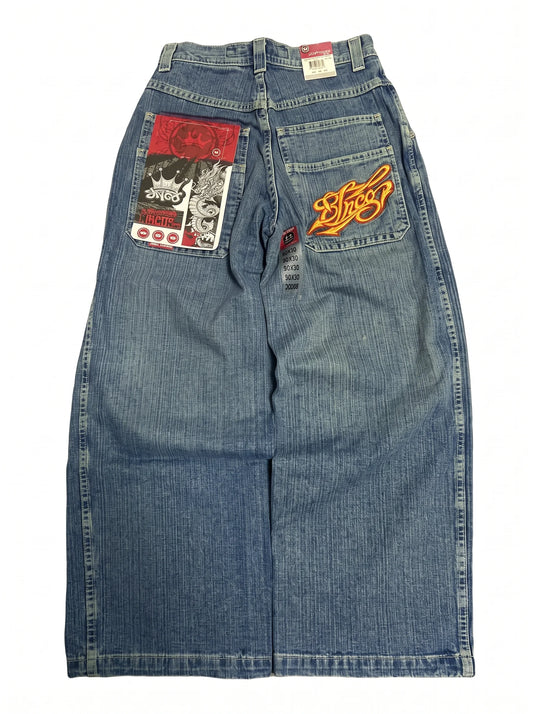 Dragon Crown Baggy Jeans