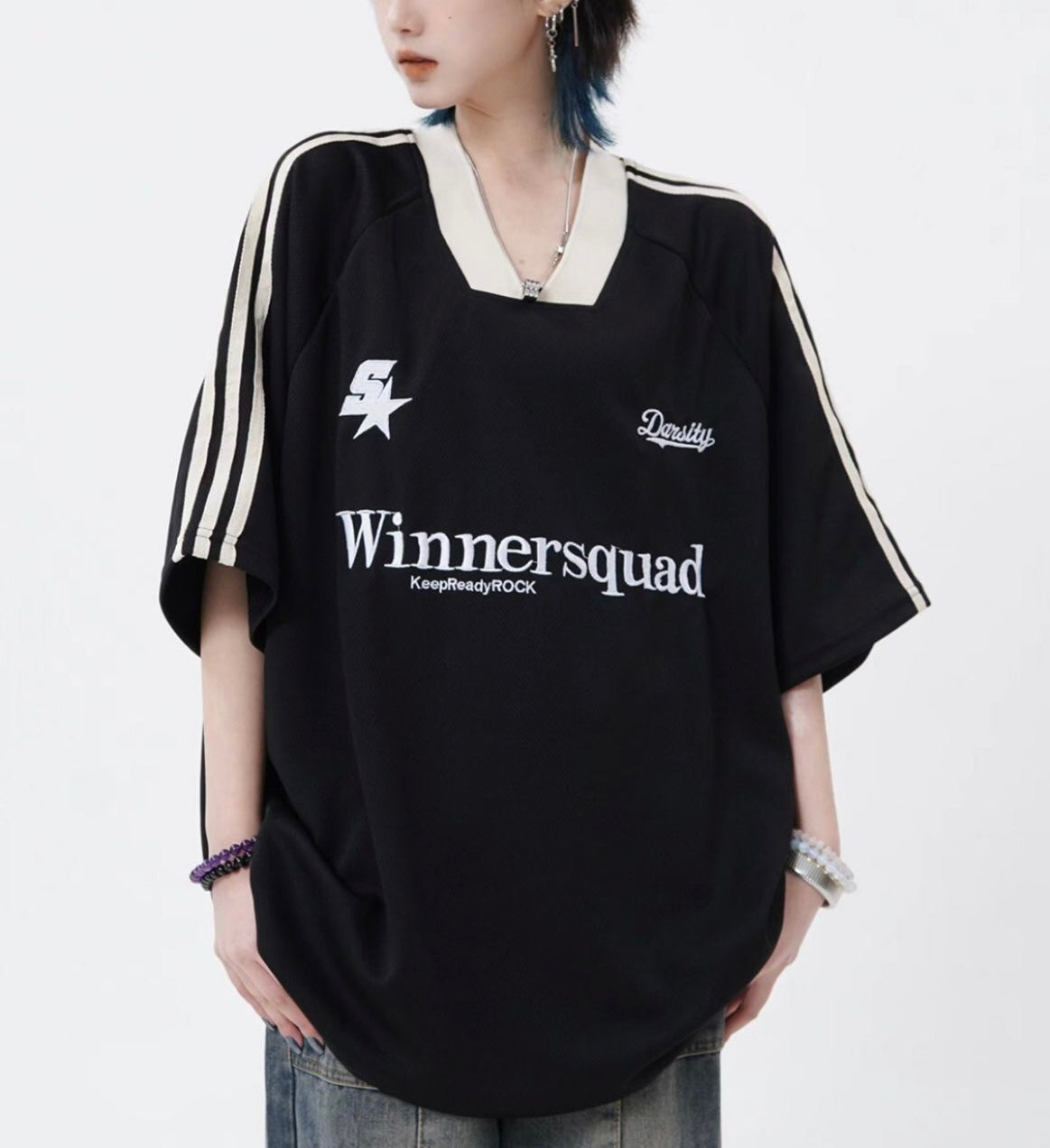 ‘Winnersquad’ Oversized T-shirt – Luxandluxy