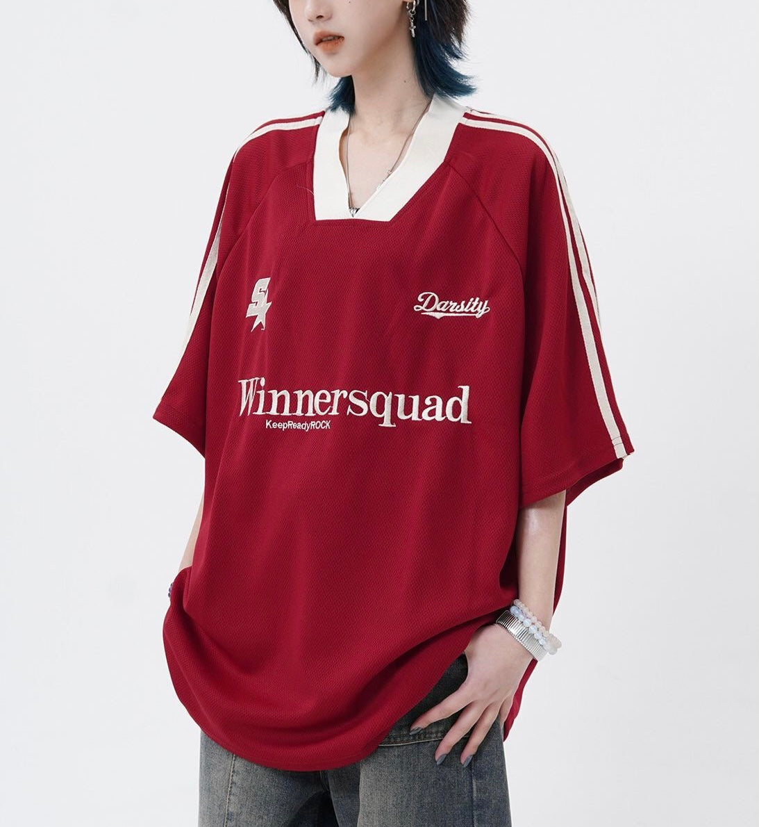 ‘Winnersquad’ Oversized T-shirt – Luxandluxy