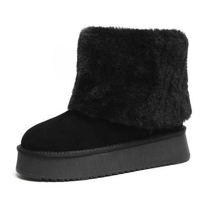 Winter Faux Fur Ankle Boots