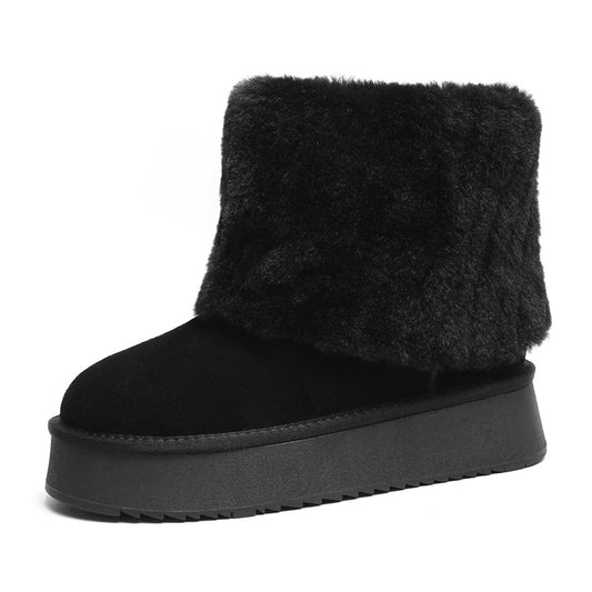 Winter Faux Fur Ankle Boots