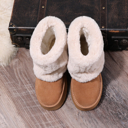 Winter Faux Fur Ankle Boots