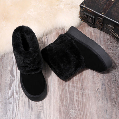 Winter Faux Fur Ankle Boots