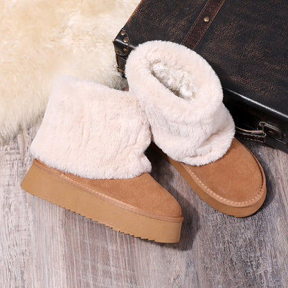 Winter Faux Fur Ankle Boots