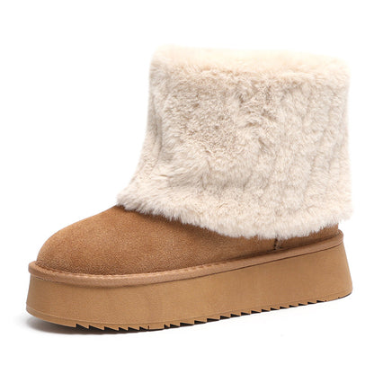 Winter Faux Fur Ankle Boots