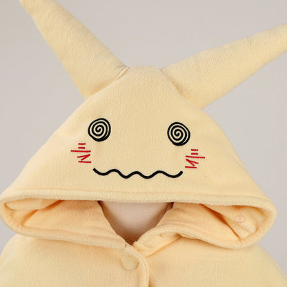 Yellow Mimikyu Cloak Cosplay Costume