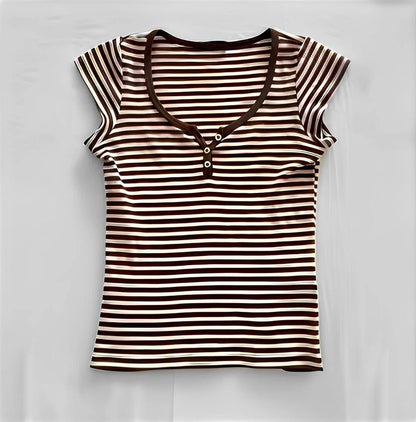 Zelly Striped Blouse