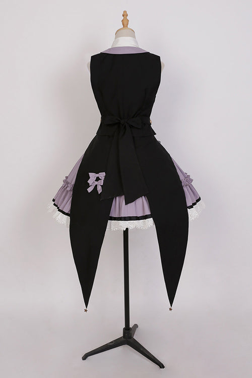 Ace Of Spades Lolita Cosplay Costume-Luxandluxy