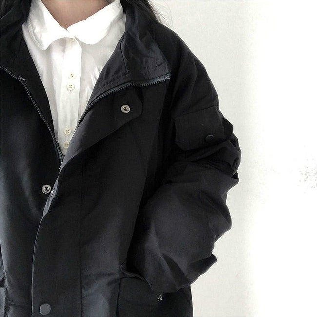 Aesthetic Basic Jacket-Luxandluxy