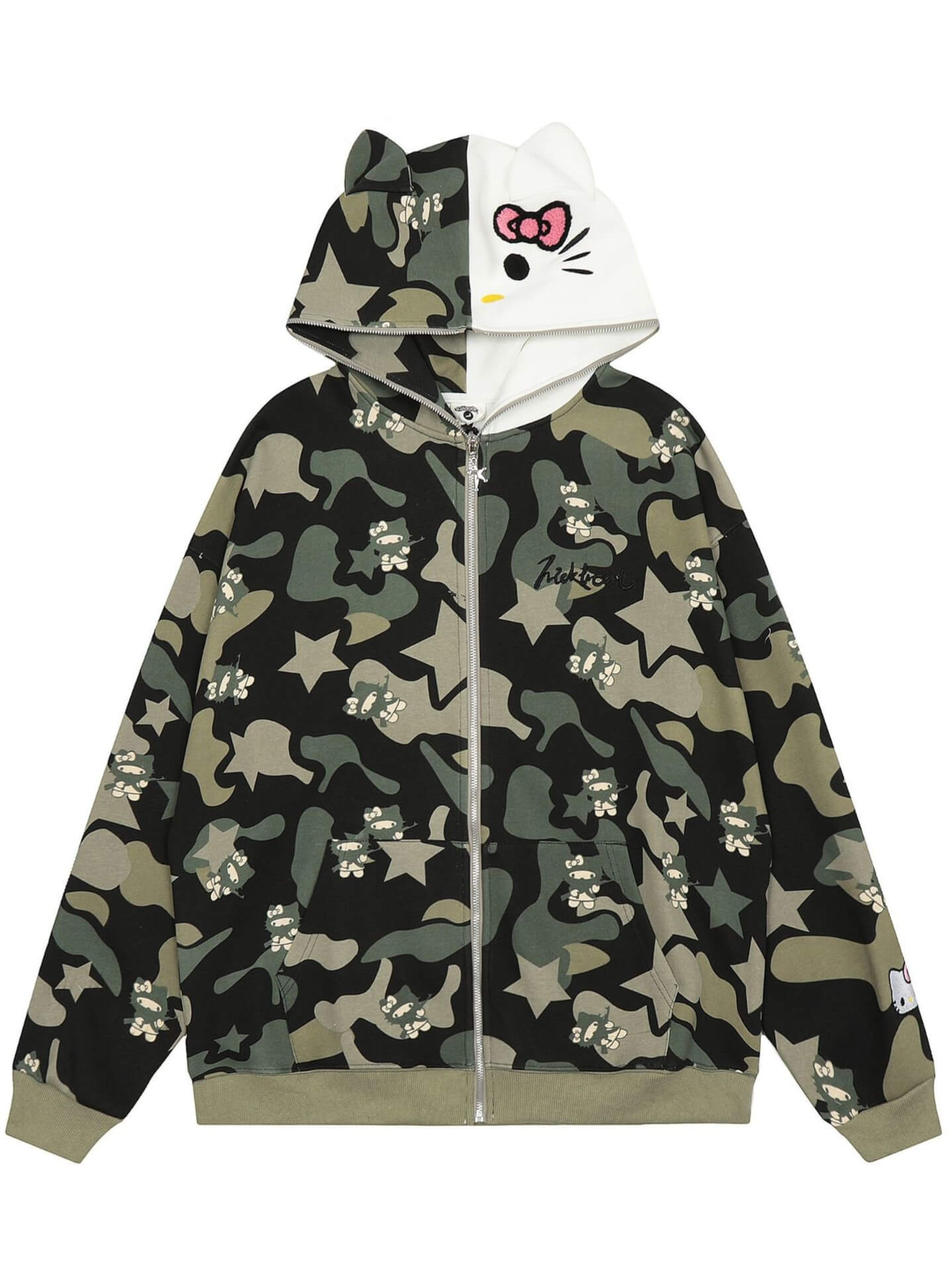 Armed Hello Kitty Camo Hoodie-Luxandluxy