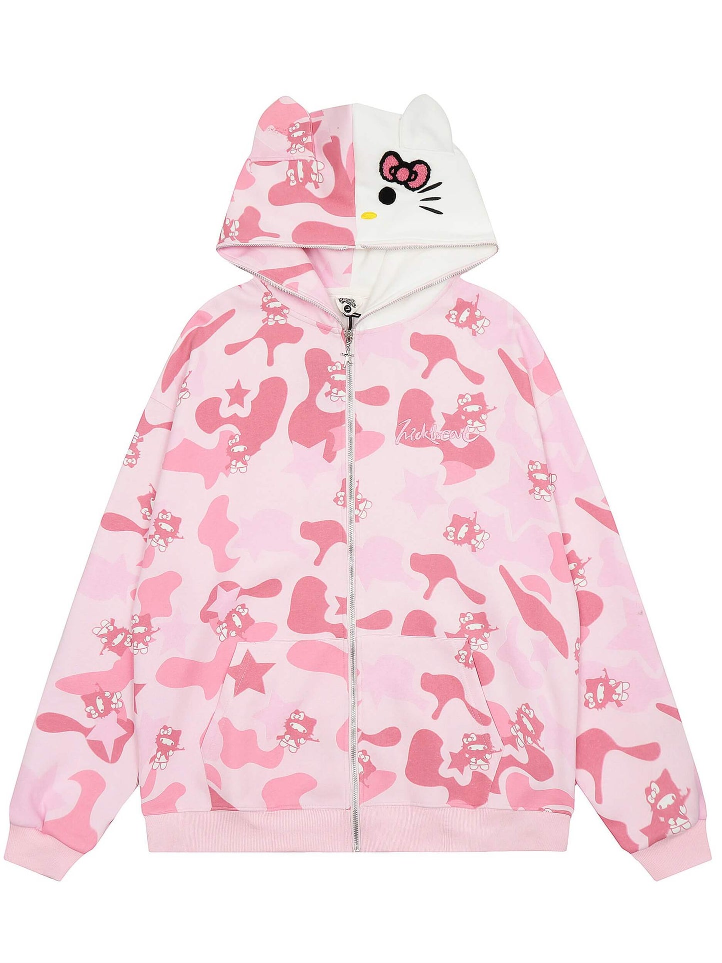 Armed Hello Kitty Camo Hoodie-Luxandluxy