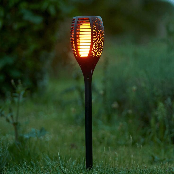 Artificial Flame Torch Solar Light-Luxandluxy