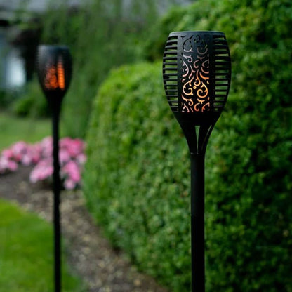 Artificial Flame Torch Solar Light-Luxandluxy