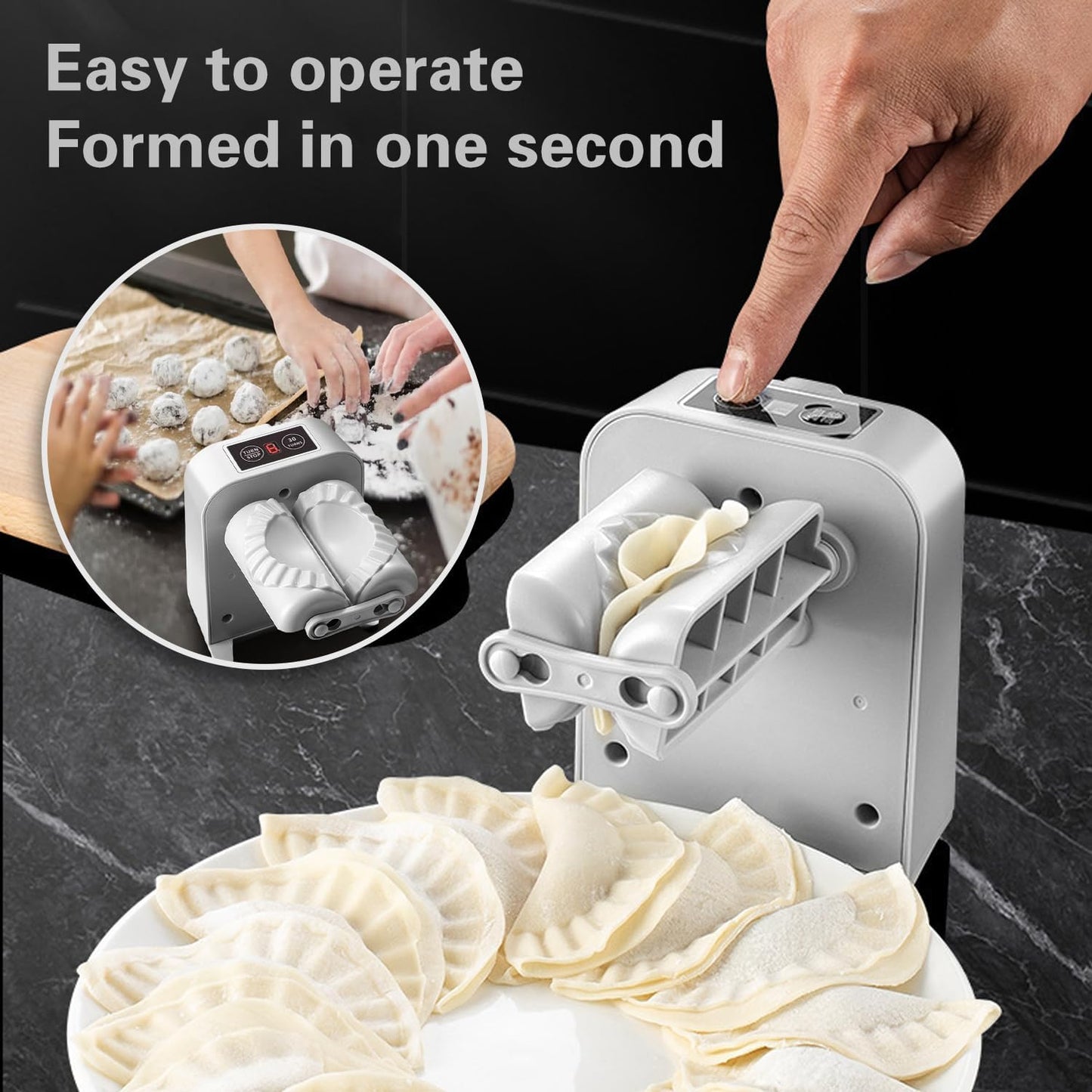 Automatic Dumpling Maker Machine-Luxandluxy