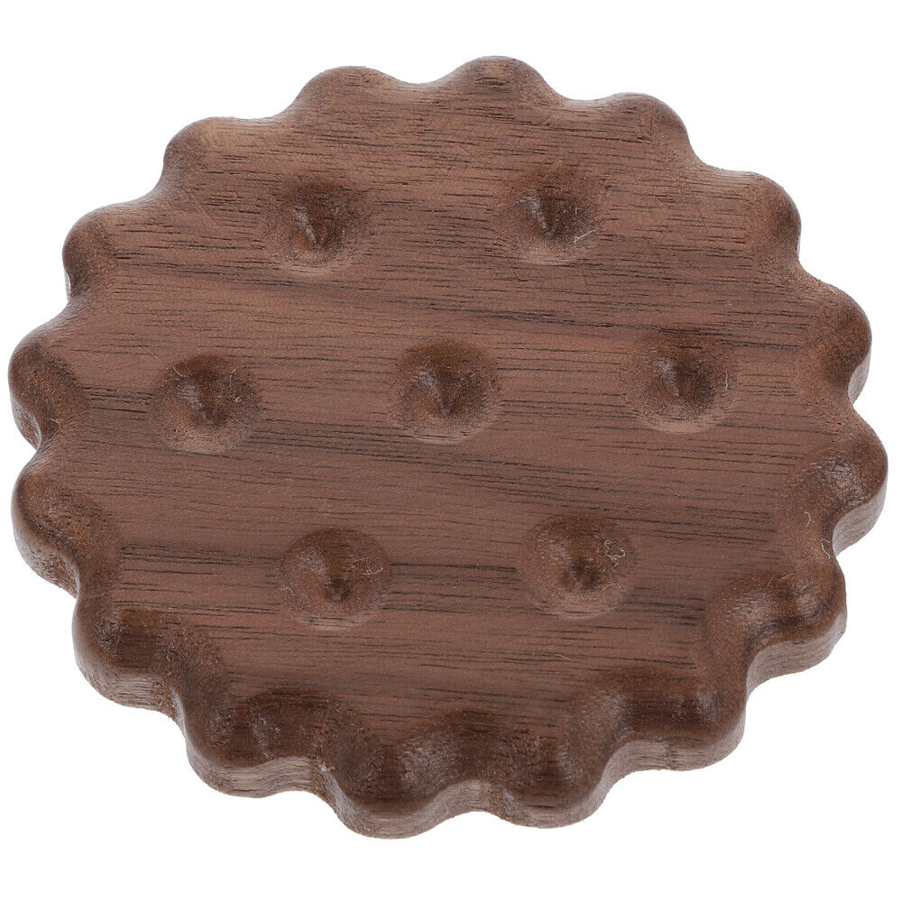 Biscuit Shape Wooden Coasters-Luxandluxy