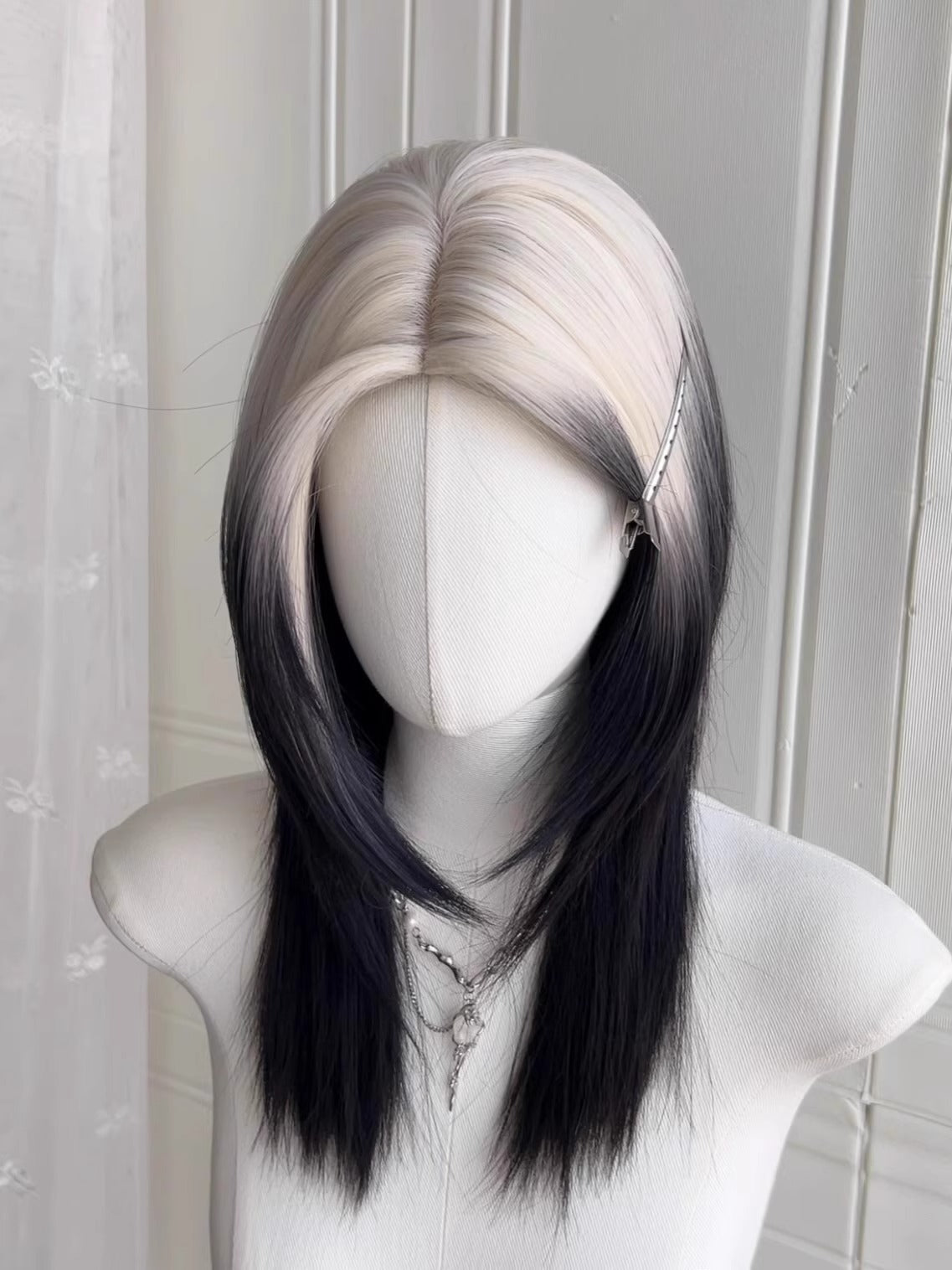 Blonde Black Ombre Wolf Tail Wig – Luxandluxy