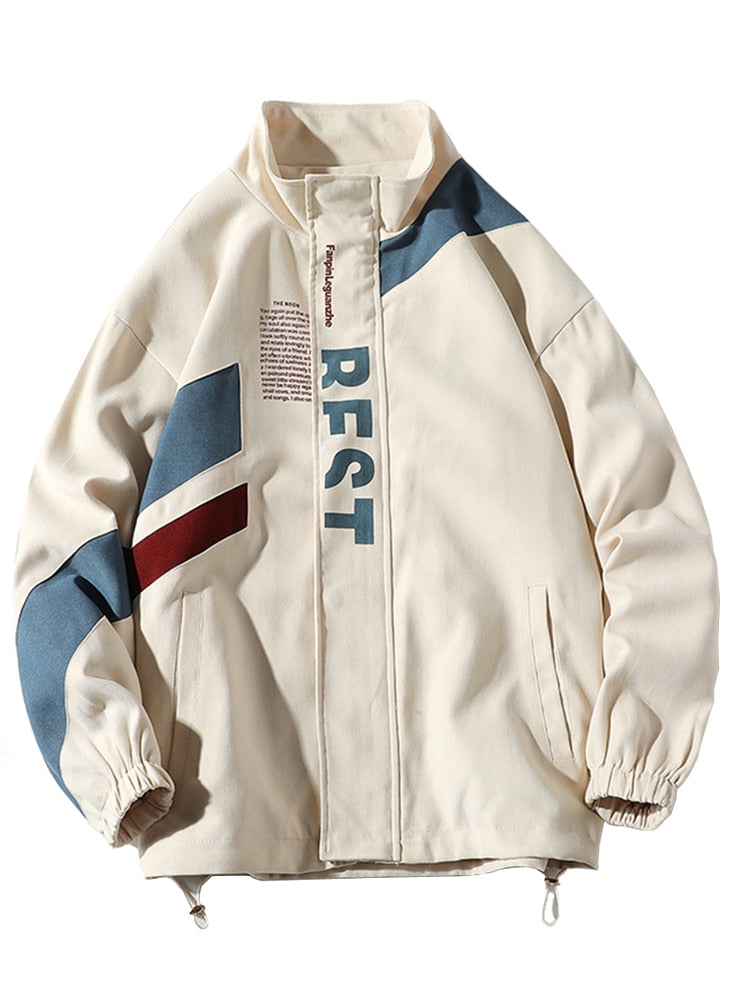 Bomber Jacket Windbreaker Coat-Luxandluxy