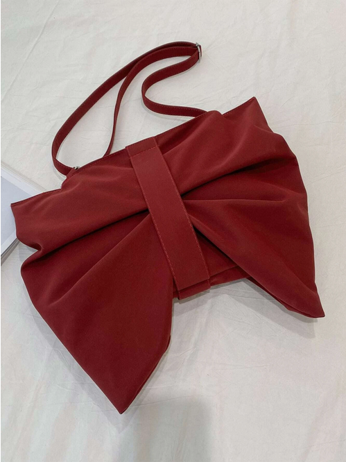 Bow Design Novelty Bag-Luxandluxy