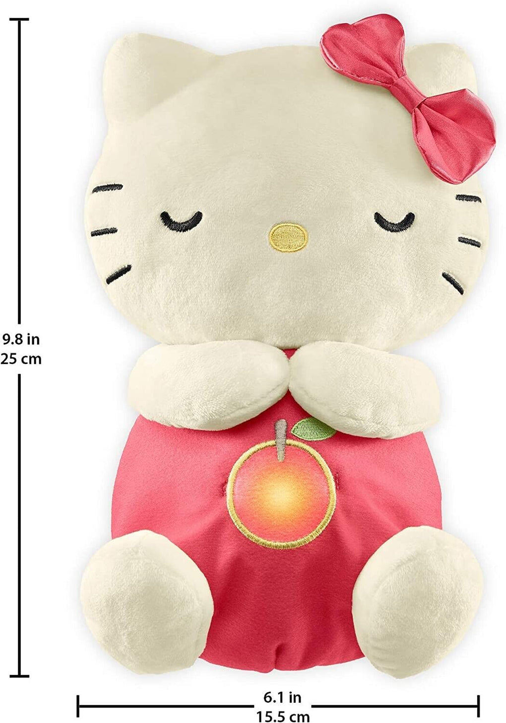 Breathing Hello Kitty Plush-Luxandluxy