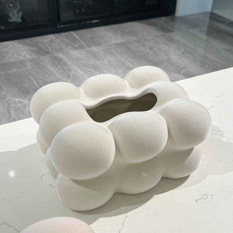 Bubble Shaped Tissue Box Holder-Luxandluxy