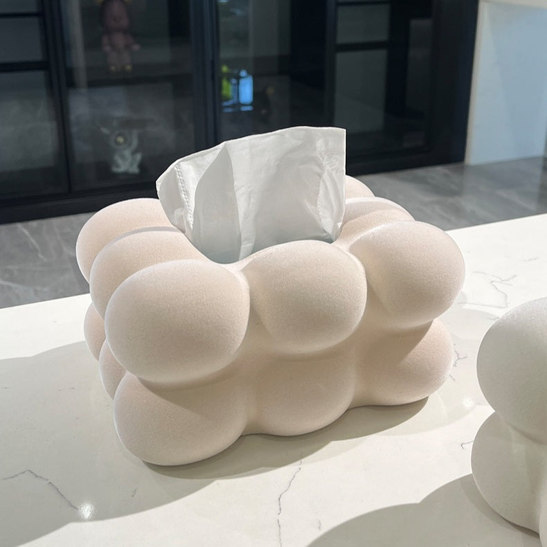 Bubble Shaped Tissue Box Holder-Luxandluxy