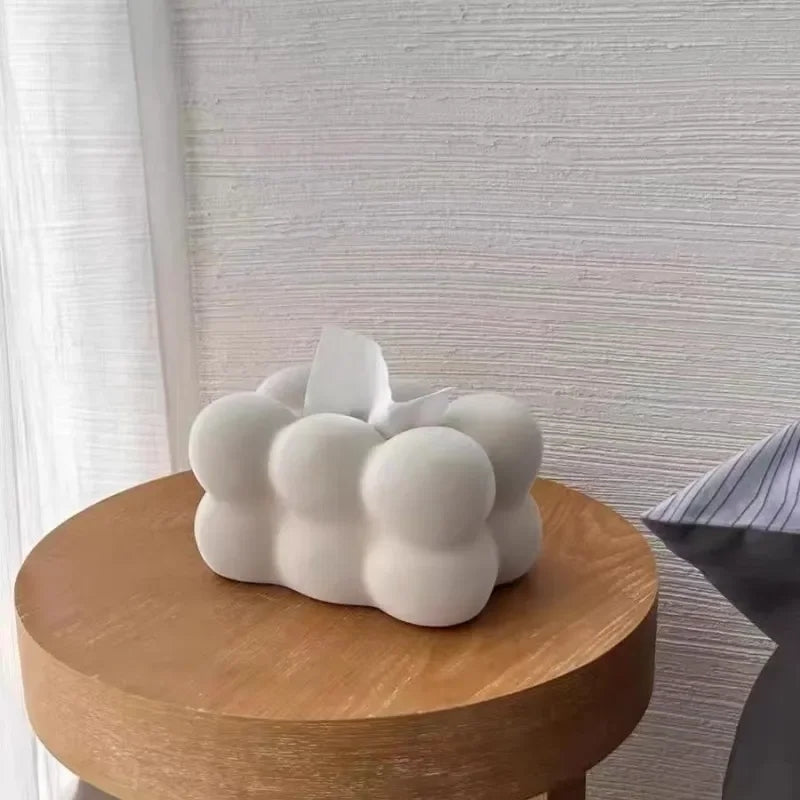 Bubble Shaped Tissue Box Holder-Luxandluxy