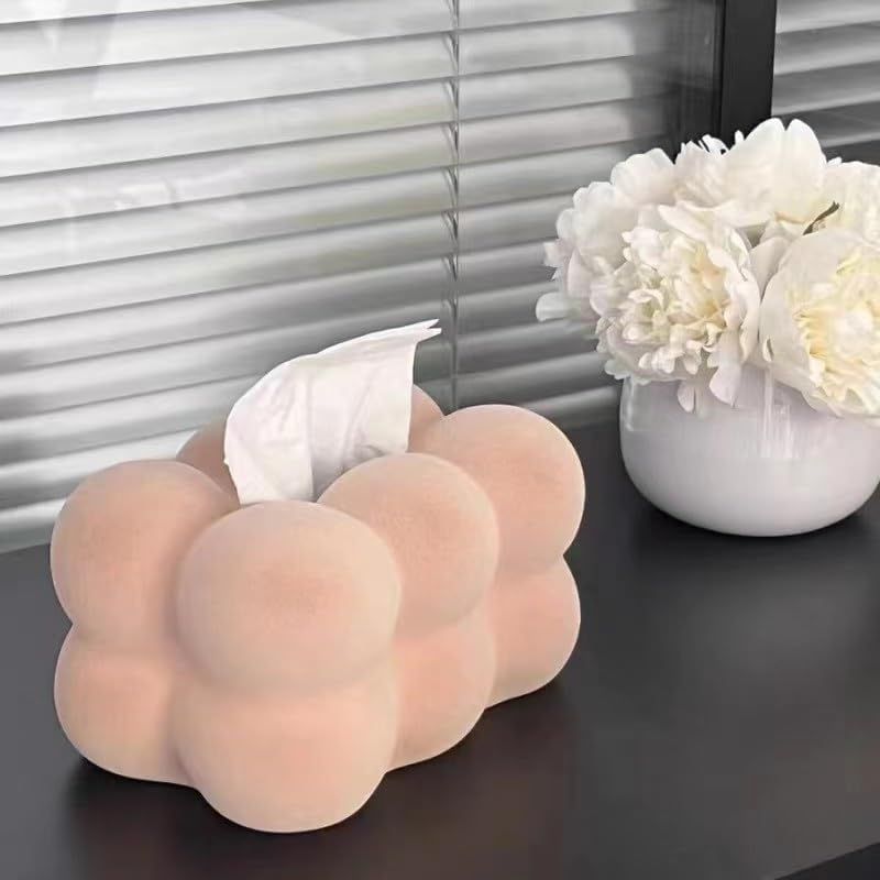 Bubble Shaped Tissue Box Holder-Luxandluxy