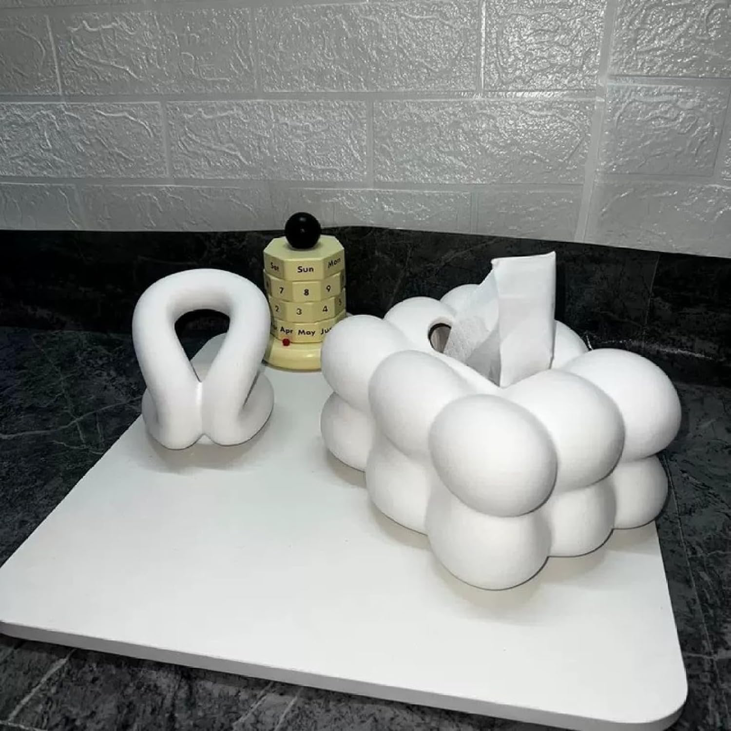 Bubble Shaped Tissue Box Holder-Luxandluxy