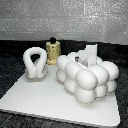 Bubble Shaped Tissue Box Holder-Luxandluxy