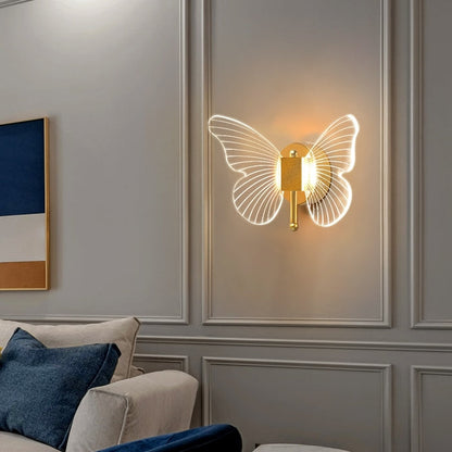 Butterfly Shaped Wall Light-Luxandluxy