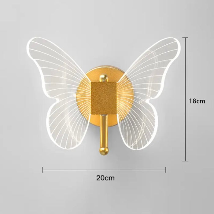 Butterfly Shaped Wall Light-Luxandluxy