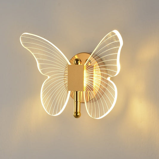 Butterfly Shaped Wall Light-Luxandluxy