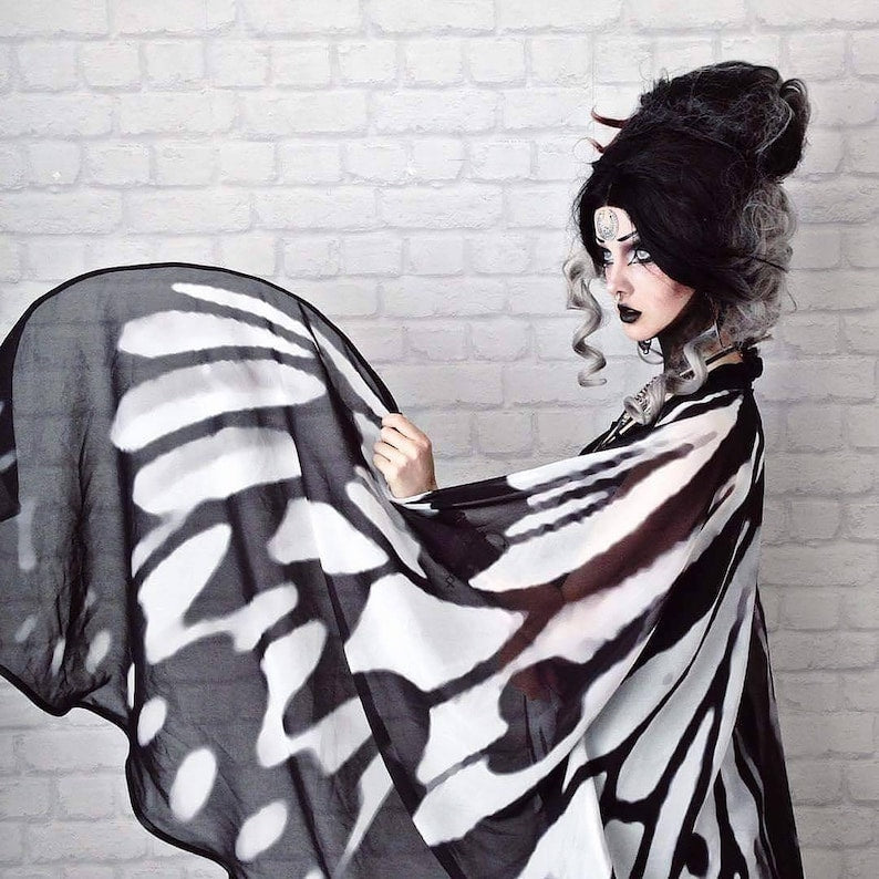 Butterfly Wings Cape Costume-Luxandluxy